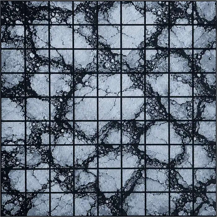 Cave tile STL preview